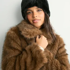 BECKSÖNDERGAARD - Sort - Dora Shearling Hat