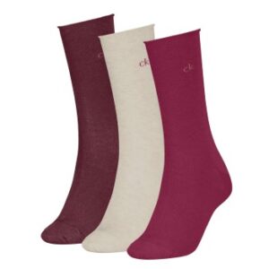 Calvin Klein Strømper 3P Classic Socks For Women Flerfarvet Str 39/42 Dame