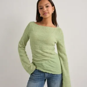 Nelly - Grøn - Elegant Structure Ls Top