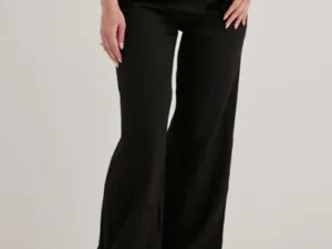 Nelly - Sort - Front Detail Pants