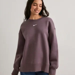 Nike - Lilla - W Nsw Phnx Flc Os Long Crew