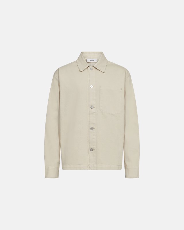 Overshirt ´armstrong´ | 100% Bomuld | Off white Overshirt ´armstrong´ | 100% Bomuld | Off white