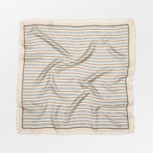 Scallopia Striped Sia Scarf