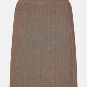 Sildebensmønstret jerseynederdel