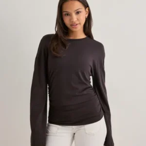 Vero Moda - Brun - Awnavaro Ls O-neck Top