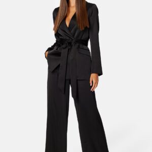 Alora Satin Wide Leg Pant