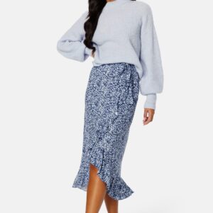 Frill Wrap Skirt