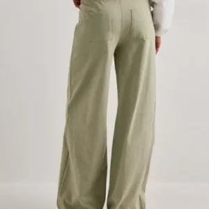 Nelly - Grøn - Perfect Basic Low Waist Pants