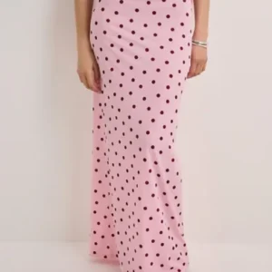 Nelly - Mønstret - Cute Sheer Maxi Skirt