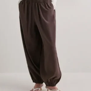 Only - Brun - Onlscarly Mw Elastic Balloon Pant P