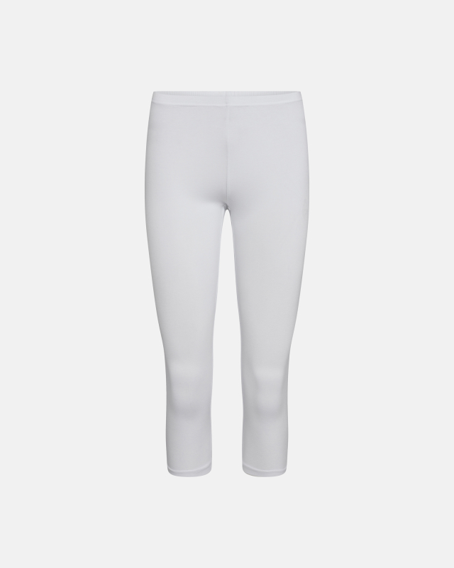 3/4 leggings | Bambusviskose | Hvid 3/4 leggings | Bambusviskose | Hvid