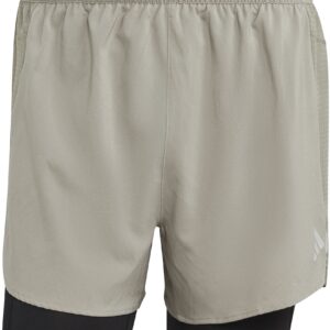 Adidas Designed 4 Running 2in1 Shorts Herre Xl Grøn
