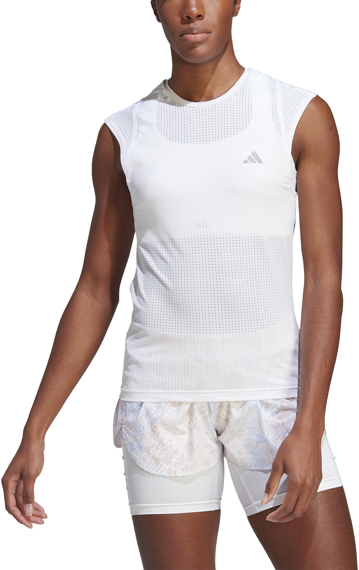 Adidas Fast Running Tshirt Dame Hvid Adidas Fast Running Tshirt Dame Hvid