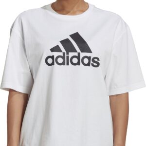 Adidas Future Icons Badge Of Sport Tshirt Dame Xs Hvid