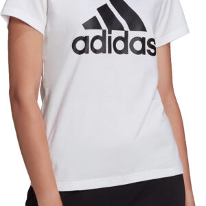 Adidas Loungewear Essentials Logo Tshirt Dame Xs Hvid