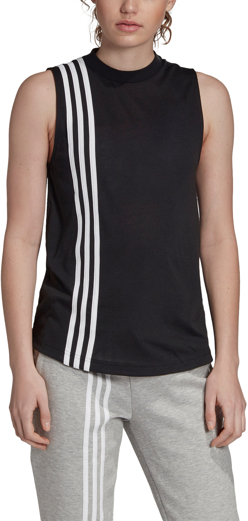 Adidas Must Haves 3stripes Tank Top Dame Xs Sort Adidas Must Haves 3stripes Tank Top Dame Xs Sort