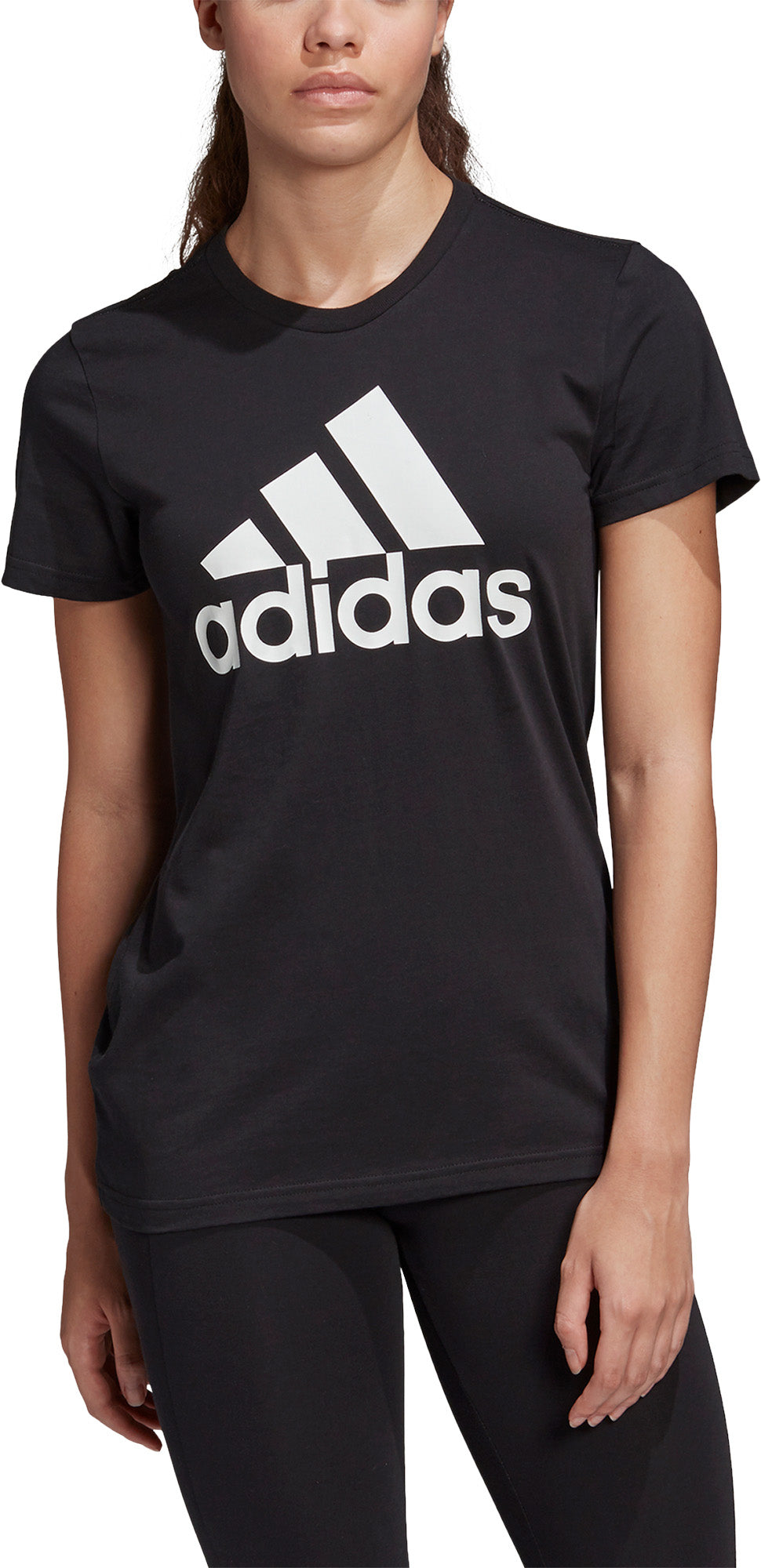 Adidas Must Haves Badge Of Sport Tshirt Dame Xs Sort Adidas Must Haves Badge Of Sport Tshirt Dame Xs Sort