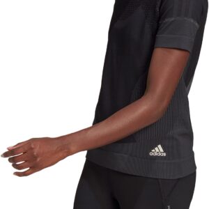 Adidas Primeknit Tshirt Dame Xs Sort