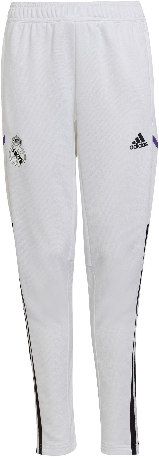 Adidas Real Madrid Condivo 22 Bukser Unisex 128 Hvid Adidas Real Madrid Condivo 22 Bukser Unisex 128 Hvid