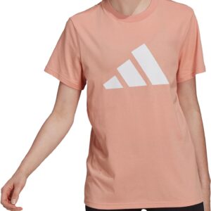 Adidas Sportswear Future Icons Logo Tshirt Dame Xs Pink