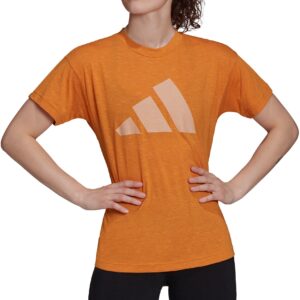 Adidas Sportswear Winners 2.0 Tshirt Dame Xs Orange