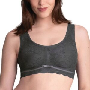 Anita BH Essentials Lace Bralette Mørkgrå Small Dame