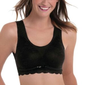 Anita BH Essentials Lace Bralette Sort Small Dame