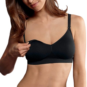 Anita BH Seamless Nursing Bra Sort nylon Small Dame Anita BH Seamless Nursing Bra Sort nylon Small Dame