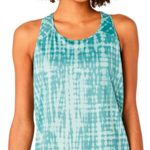Asics Road All Over Print Tanktop Dame Turkis