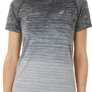 Asics Seamless Løbe Tshirt Dame Grå