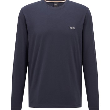 BOSS Mix and Match Long Sleeve Shirt Mørkblå bomuld Small Herre BOSS Mix and Match Long Sleeve Shirt Mørkblå bomuld Small Herre