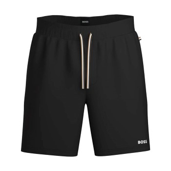 BOSS Unique Shorts CW Sort bomuld Small Herre BOSS Unique Shorts CW Sort bomuld Small Herre