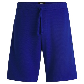 BOSS Waffle Nightwear Shorts Blå Small Herre BOSS Waffle Nightwear Shorts Blå Small Herre