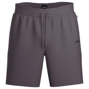 BOSS Waffle Nightwear Shorts Blomme Medium Herre