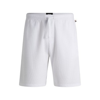 BOSS Waffle Nightwear Shorts Hvid Small Herre BOSS Waffle Nightwear Shorts Hvid Small Herre