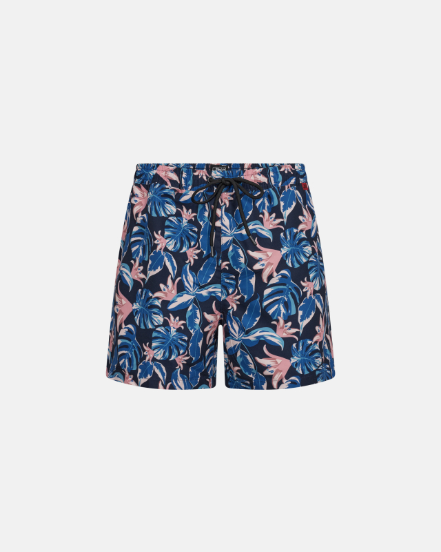 Badeshorts | 100% recycled polyester | Navy print Badeshorts | 100% recycled polyester | Navy print