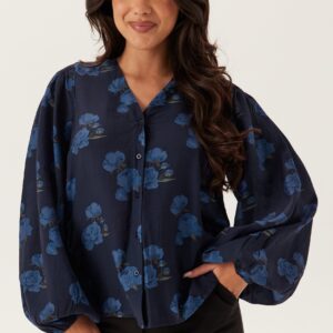 Balloon Sleeve Blouse