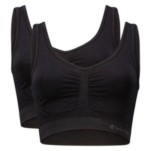 Bamboo basics BH 2P Nova Seamless Bra Sort Small Dame