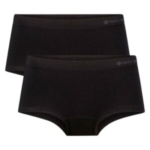 Bamboo basics Trusser 2P Sophie Seamless Hipster Sort Small Dame