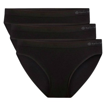 Bamboo basics Trusser 3P Tess Seamless Taille Slip Sort Small Dame Bamboo basics Trusser 3P Tess Seamless Taille Slip Sort Small Dame
