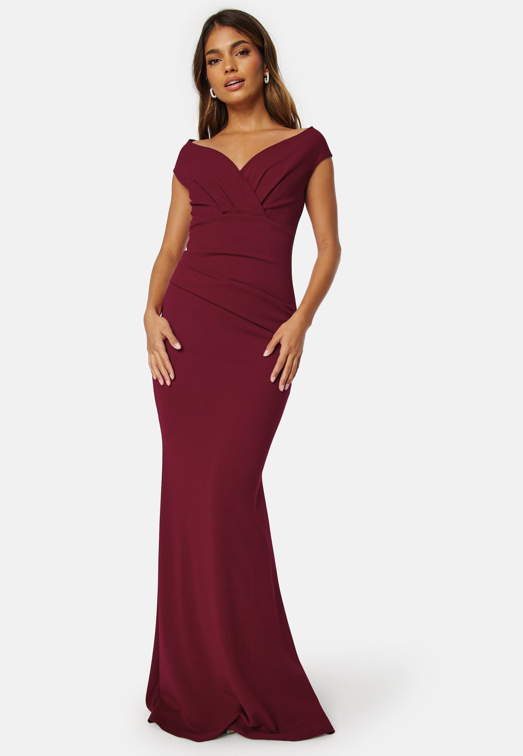 Bardot Pleat Maxi Dress Bardot Pleat Maxi Dress