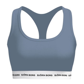 Björn Borg BH Logo Soft Top Grå bomuld Small Dame Björn Borg BH Logo Soft Top Grå bomuld Small Dame