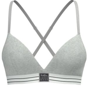 Björn Borg BH Original Triangle Bra Grå bomuld Small Dame