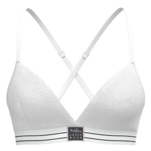 Björn Borg BH Original Triangle Bra Hvid bomuld Small Dame