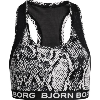 Björn Borg BH Performance Medium Top Sky Sort/Hvid 38 Dame Björn Borg BH Performance Medium Top Sky Sort/Hvid 38 Dame