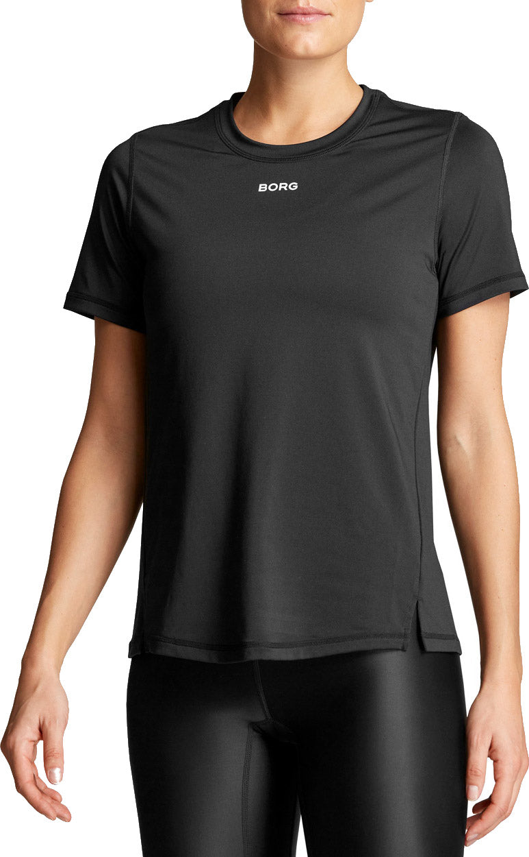 Björn Borg Borg Regular Tshirt Dame Sort Björn Borg Borg Regular Tshirt Dame Sort