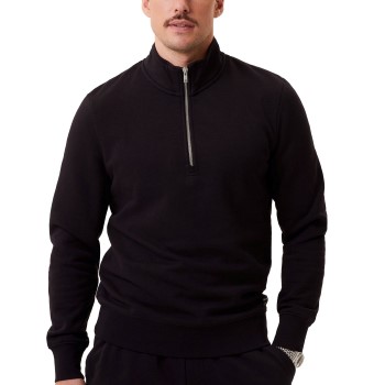 Björn Borg Centre Half Zip Sweatshirt Sort Medium Herre Björn Borg Centre Half Zip Sweatshirt Sort Medium Herre