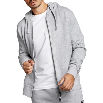 Björn Borg Centre Zip Hood Lysegrå Small Herre Björn Borg Centre Zip Hood Lysegrå Small Herre