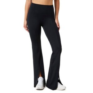 Björn Borg Studio Flared Slit Tights Sort Small Dame