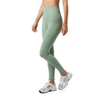 Björn Borg Studio Seamless Ribbed Tights Lysegrøn polyamid Small Dame Björn Borg Studio Seamless Ribbed Tights Lysegrøn polyamid Small Dame